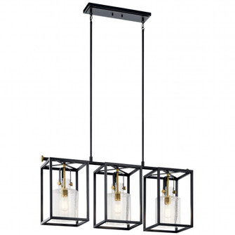 Linear Chandelier 3Lt (2|52033NBR)