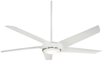 60'' CEILING FAN W/ LED LIGHT KIT (39|F617L-WHF)