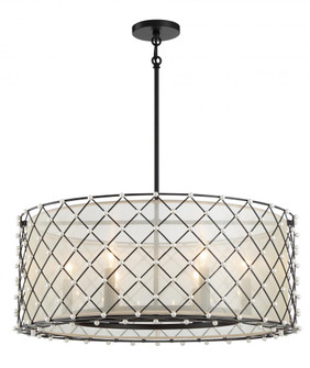 Sheer Elegance - 6 Light Pendant (10|2866-66A)