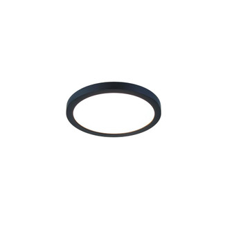 ROUND FLUSH MOUNT 11IN RND 3500K 120V (1357|FM-11RN-935-BK)