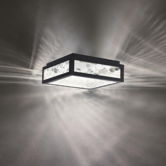 HAWTHORNE 13IN OUTDOOR FLUSH MOUNT 3000K (1357|FM-W33113-BK)
