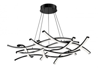 Divergence Chandelier Light (1357|PD-60944-BK)