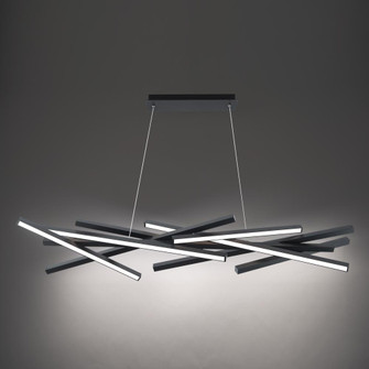 Parallax Chandelier Light (1357|PD-73155-BK)