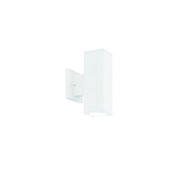 CUBIX 12IN W2202 WALL SCONCE 3000K WT (1357|WS-W220212-30-WT)