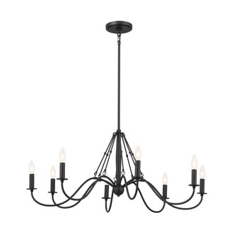 Chandelier 8Lt (2|52456BKT)