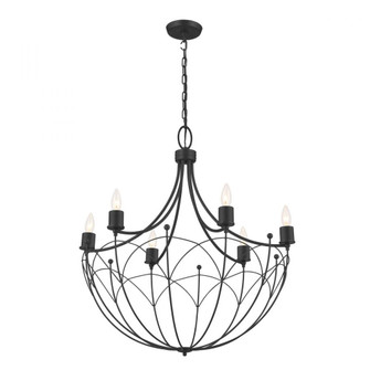 Chandelier 6Lt (2|52462BKT)