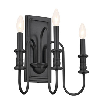 Wall Sconce 3Lt (2|52473BK)