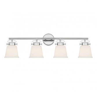 Kaden 4-Light Bathroom Vanity Light in Polished Chrome (128|8-1627-4-11)