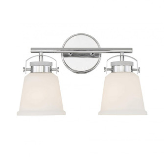 Kaden 2-Light Bathroom Vanity Light in Polished Chrome (128|8-1627-2-11)
