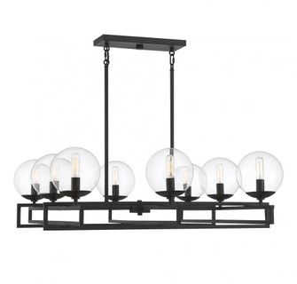Crosby 8-Light Chandelier in Matte Black (128|1-1861-8-89)
