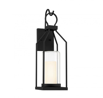 Hamilton 1-Light Outdoor Wall Lantern in Matte Black (128|5-1985-BK)