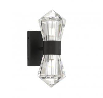 Dryden 2-Light LED Wall Sconce in Matte Black (128|9-1940-2-89) Dryden 2-Light LED Wall Sconce in Matte Black (128|9-1940-2-89)