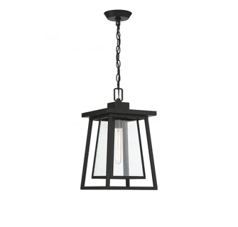 Denver 1-Light Outdoor Hanging Lantern in Matte Black (128|5-2025-BK)