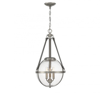 Bozeman 3-Light Pendant in Antique Nickel (128|7-1837-3-154)