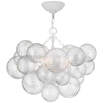 Talia Small Semi-Flush Mount (279|JN 4110PW/CG)