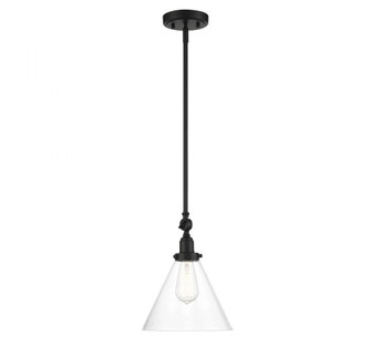 Drake 1-Light Pendant in Matte Black (128|7-9132-1-89)