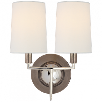 Elkins Double Sconce (279|TOB 2068AN/PN-L)