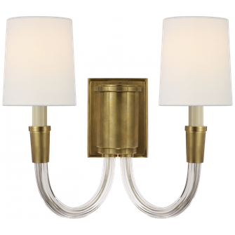 Vivian Double Sconce (279|TOB 2033HAB-L)