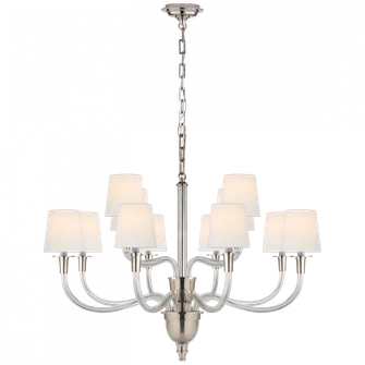 Vivian Large Two-Tier Chandelier (279|TOB 5033PN-L)