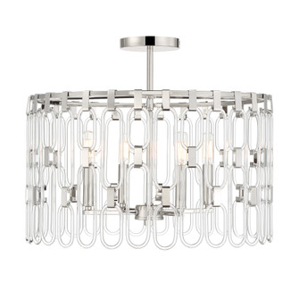 Charming - 4 Light Pendant/Semi Flush (77|P5384-613)