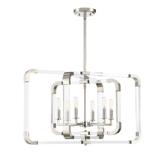 Rotterdam 6-light Pendant In Polished Nickel (128|7-1660-6-109)