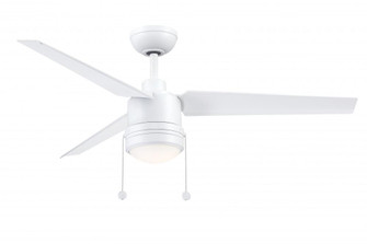 PC/DC 52 inch Indoor/Outdoor Ceiling Fan with LED Light Kit - Matte White (90|FPD7619MWW)