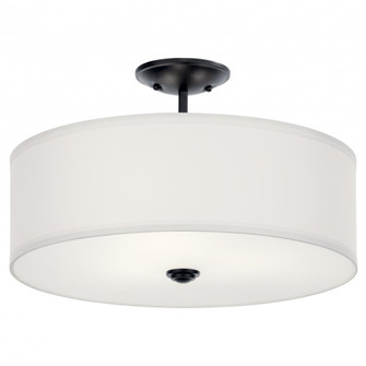 Semi Flush 3Lt (2|43692BK)