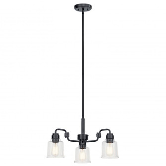 Chandelier 3Lt (2|52397BK)