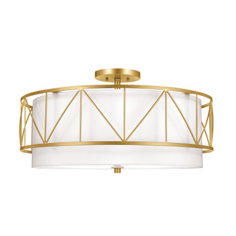 Semi Flush 4Lt (2|52076CLG)
