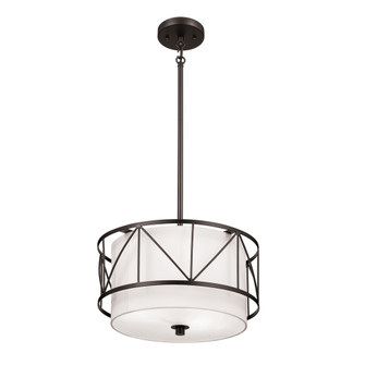 Pendant/Semi Flush 3Lt (2|52074BK)