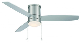 Atlantis Flush Brushed Nickel With Luminaire (1357|F-073L-BN)