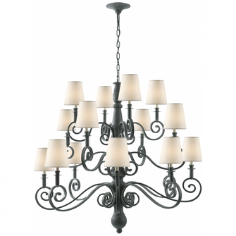 Lillie Road Large Chandelier (279|TOB 5203DG-NP)