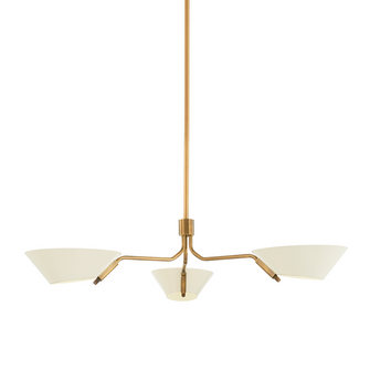 Sacramento Chandelier (52|F8143-PBR/SSD)