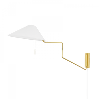 Aisa Plug-in Sconce (6939|HL647201-AGB)