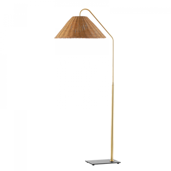 Lauren Floor Lamp (6939|HL599401-AGB/TBK)