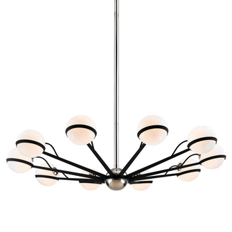 Ace Chandelier (52|F7166-TBK/PN)