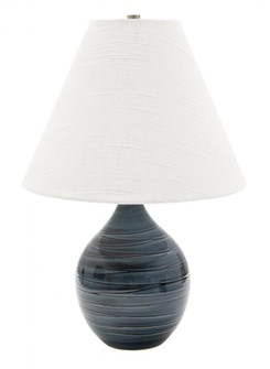 Scatchard Stoneware Table Lamp (34|GS200-SBG)