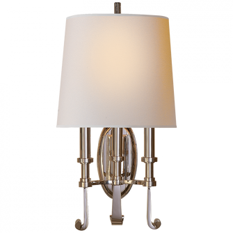 Calliope Three-Light Sconce (279|TOB 2137PN-NP)