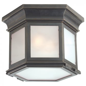 Club Small Hexagonal Flush Mount (279|CHO 4110BZ-FG)