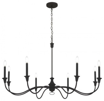 Halifax County - 8 Light, Chandelier Fixture in Metal (10|6258-076)