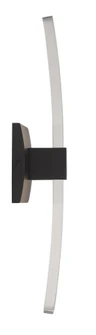 18'' LED Wall Sconce in Coal and Brushed Nickel Finish with Frosted Acrylic (77|P5502-691-L)