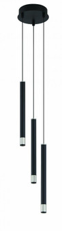 Wand - LED 3 Light Pan Pendant (77|P5400-691-L)