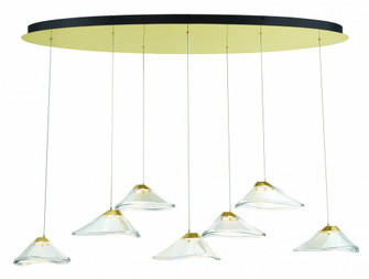 Sneer - 7 Light LED Pendant (77|P5402-718-L)