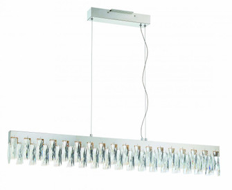 LED Island Light in Chrome Finish with Clear Glass (77|P5337-077-L)