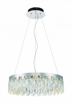 LED Pendant in Chrome Finish with Clear Glass (77|P5330-077-L)