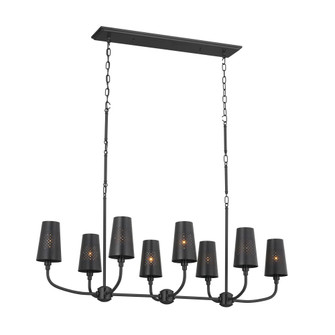 Linear Chandelier 8Lt (2|52510BK)