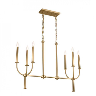 Linear Chandelier 6Lt (2|52495BNB)