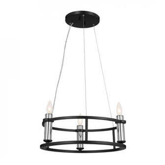 Mini Chandelier 3Lt (2|52493BK)