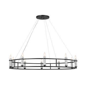 Chandelier 10Lt (2|52491BK)