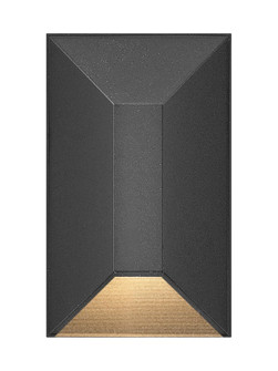 12V Small Rectangular Deck Sconce (87|15223BK)
